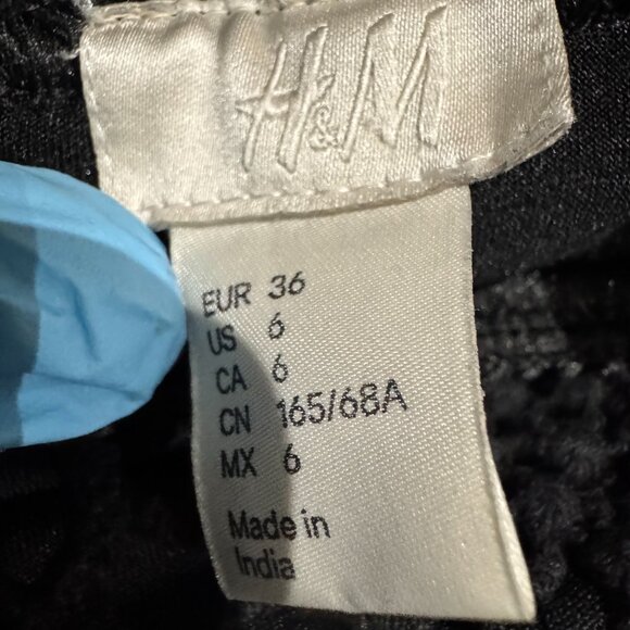 H&M Black mesh skirt - Picture 2 of 2